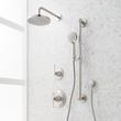 Elita Pressure Balance Shower System with Slide Bar and Hand Shower - Lever Handles, , large image number 1