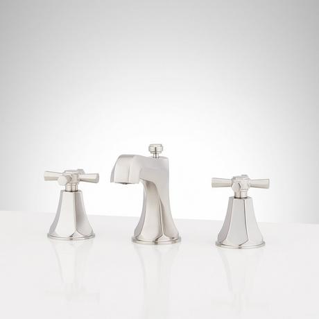 Elita Widespread Bathroom Faucet - Cross Handles