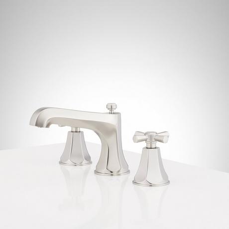 Elita Widespread Bathroom Faucet - Cross Handles