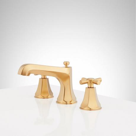 Elita Widespread Bathroom Faucet - Cross Handles