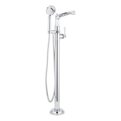 Elita Freestanding Tub Faucet with Hand Shower - Lever Handle