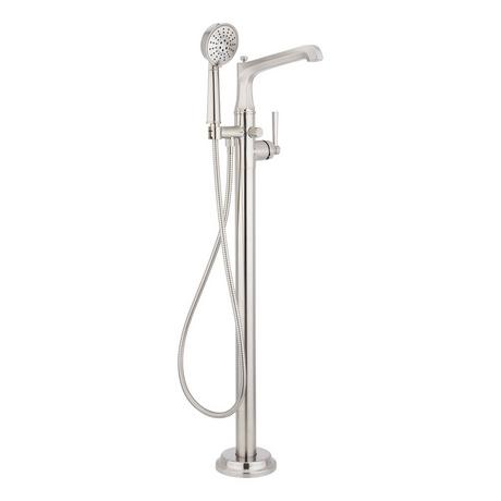 Elita Freestanding Tub Faucet with Hand Shower - Lever Handle