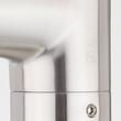 Elita Freestanding Tub Faucet with Hand Shower and Rough-In Valve Less Stops - Cross-Brushed Nickel, , large image number 4