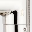 Elita Freestanding Tub Faucet with Hand Shower and Rough-In Valve Less Stops - Cross-Polished Nickel, , large image number 4