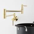 Modern Retractable Wall-Mount Pot Filler Faucet, , large image number 11