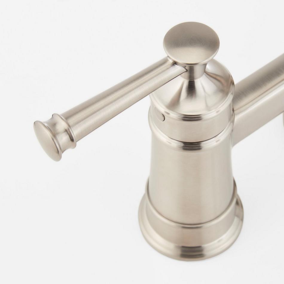 Beasley Bridge Kitchen Faucet with Pull-Down Spring Spout - Stainless Steel, , large image number 3