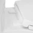 Brinstead One-Piece Elongated Skirted Toilet - Brushed Gold Handle, , large image number 6