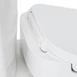 Brinstead One-Piece Elongated Skirted Toilet with Bidet - Matte Black Handle, , large image number 6