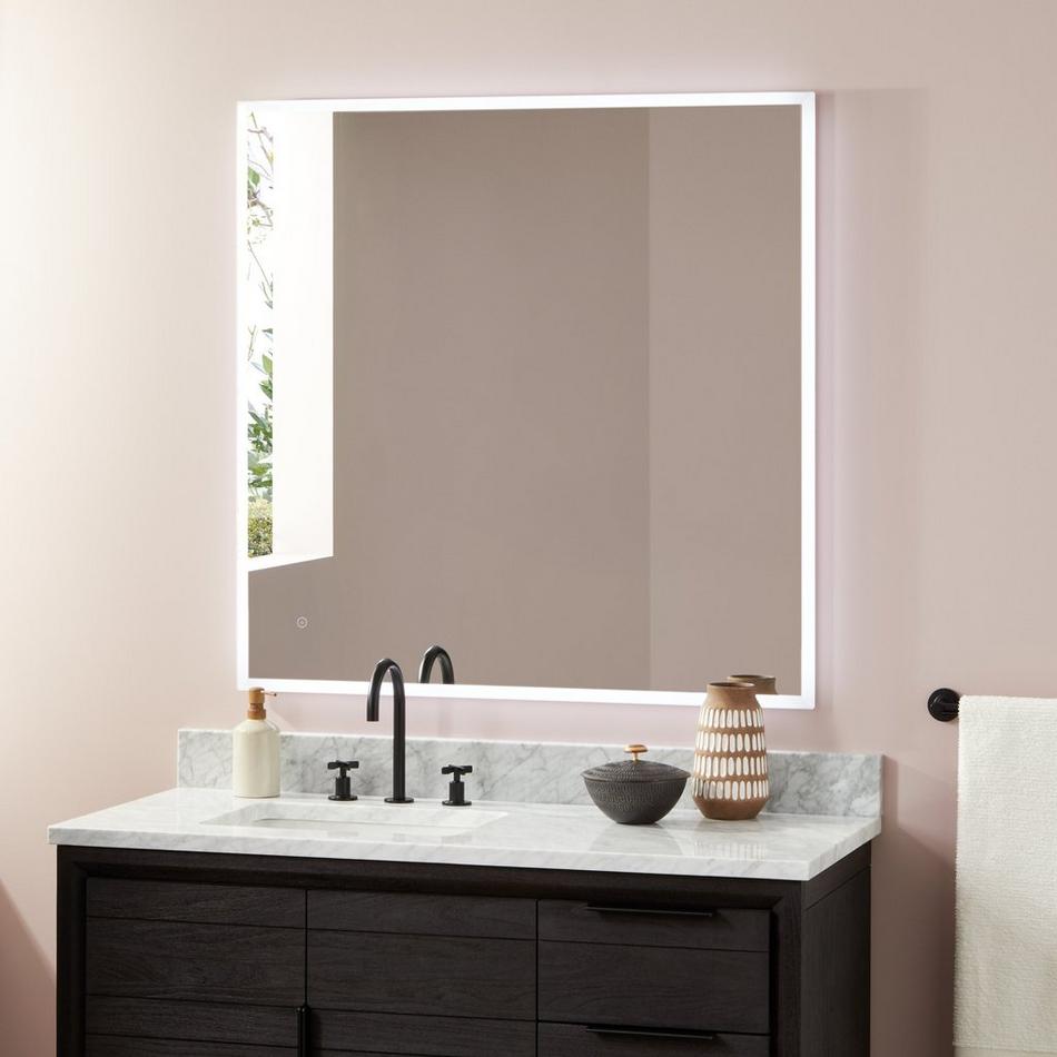 40" Parella Lighted Mirror with Tunable LED and Anti-Fog, , large image number 0