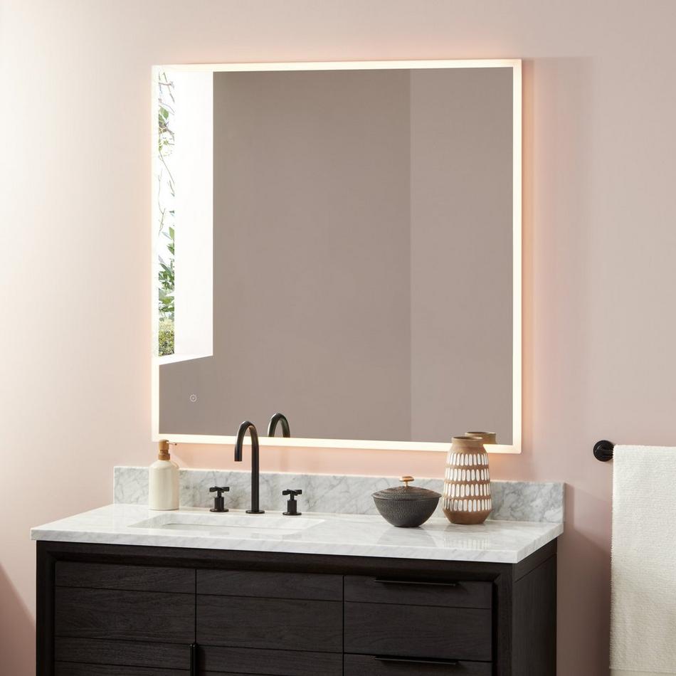 40" Parella Lighted Mirror with Tunable LED and Anti-Fog, , large image number 1