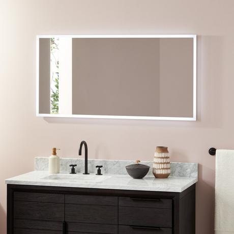 Parella Lighted Mirror with Tunable LED and Anti-Fog