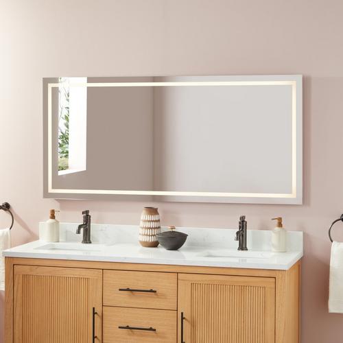 60" Donoma Oversized Lighted Mirror with Tunable LED