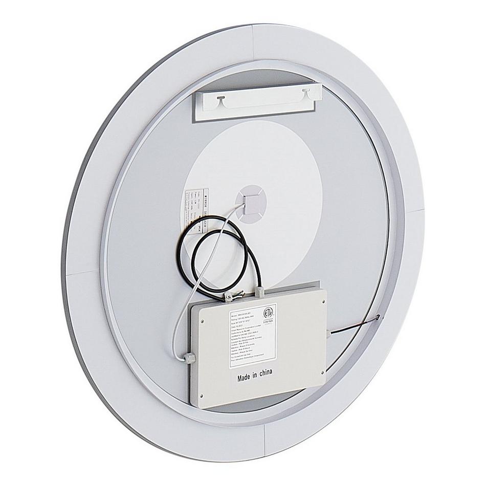 30" Opalo Circular Lighted Mirror with Tunable LED and Anti-Fog, , large image number 5