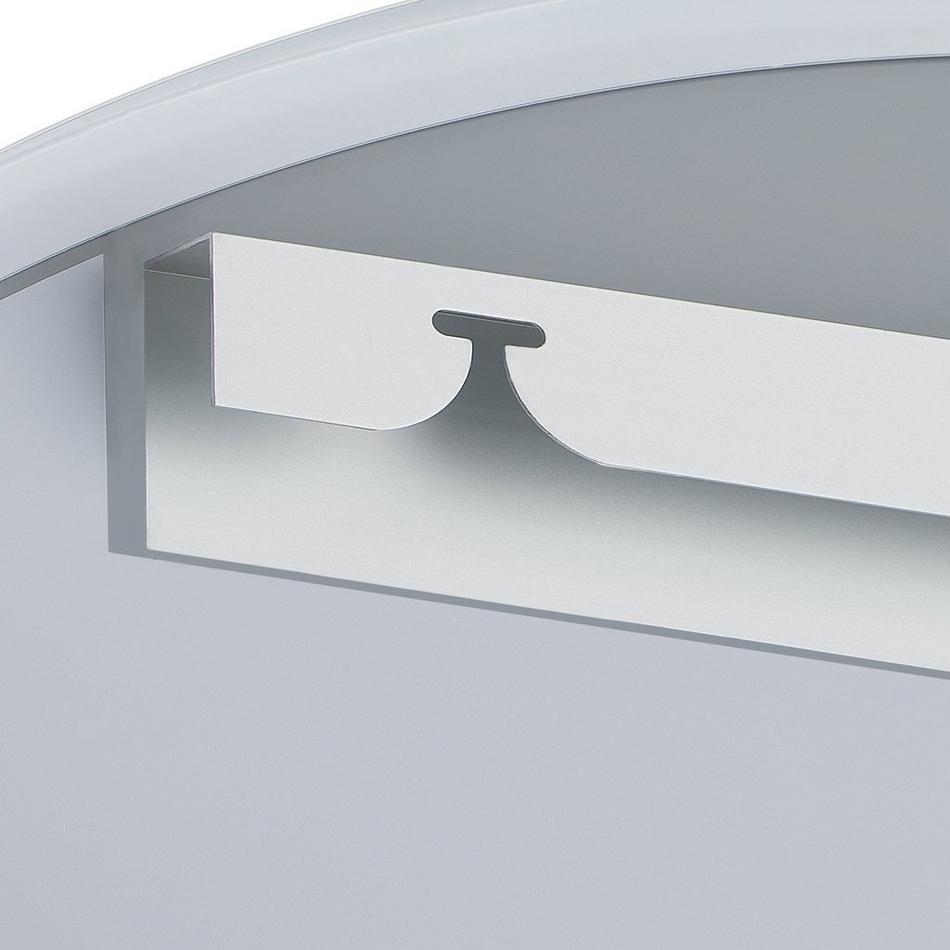 30" Opalo Circular Lighted Mirror with Tunable LED and Anti-Fog, , large image number 7