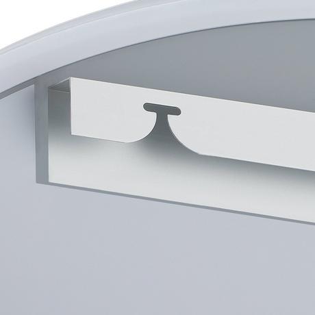 Opalo Circular Lighted Mirror with Tunable LED and Anti-Fog