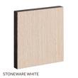 Wood Finish Sample - Stoneware White, , large image number 0