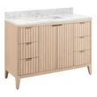 48" Bayliss Vanity with Rectangular Undermount Sink - Stoneware White - Carrara Marble - Widespread, , large image number 0