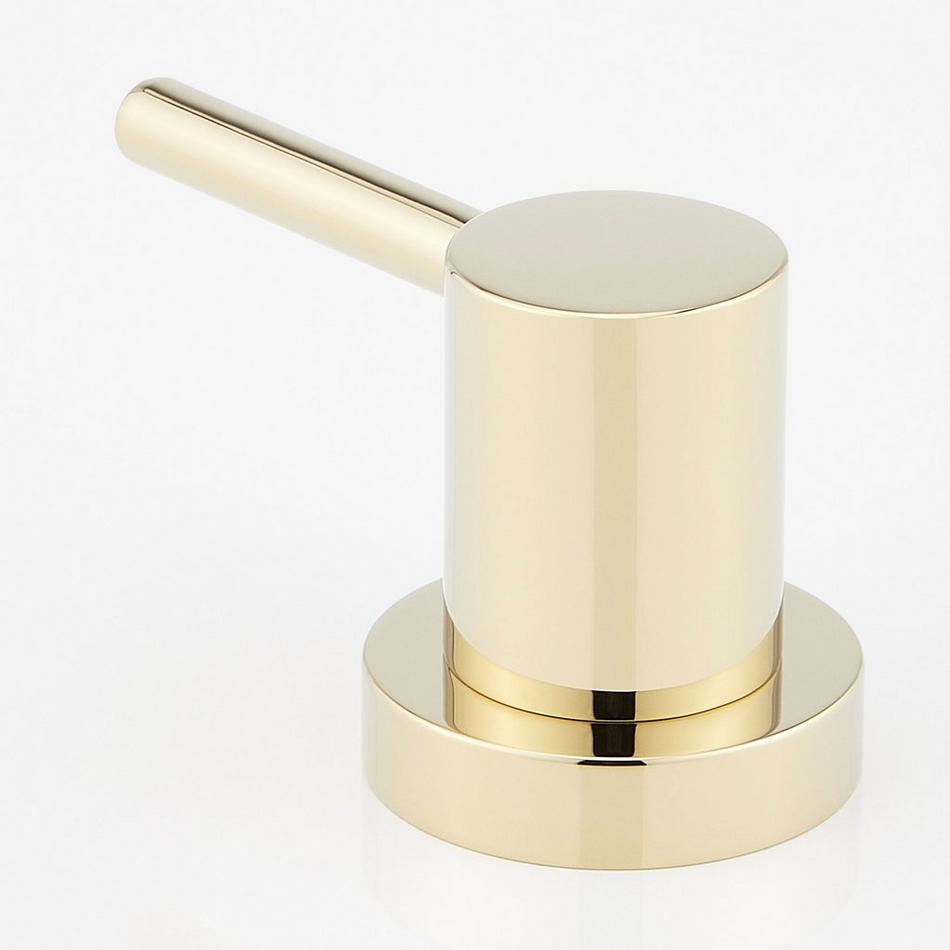 Lexia 3-Hole Roman Tub Faucet and Rough-In Valve - Polished Brass, , large image number 2