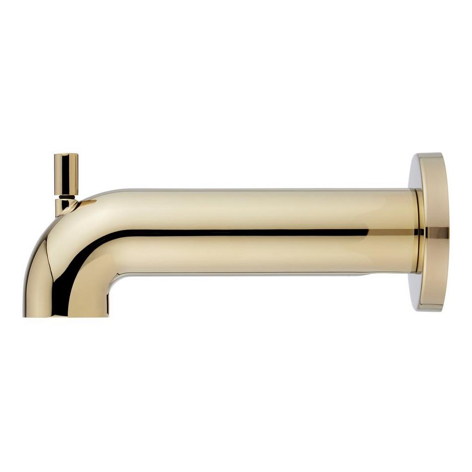 Lexia Tub Spout with Diverter - Polished Brass, , large image number 1