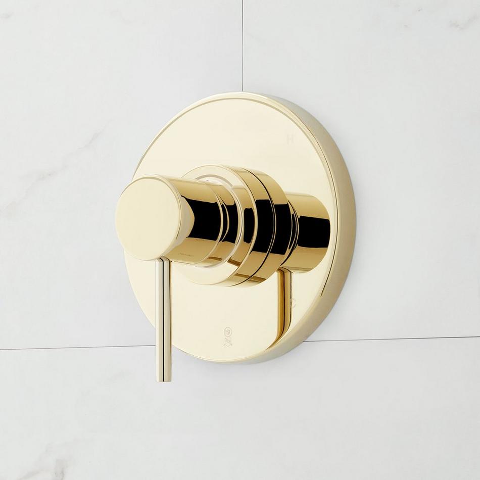 Lexia Pressure Balance Shower Set - Polished Brass, , large image number 2