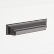 3-3/4" Gilderoy Cup Pull - Matte Black, , large image number 3