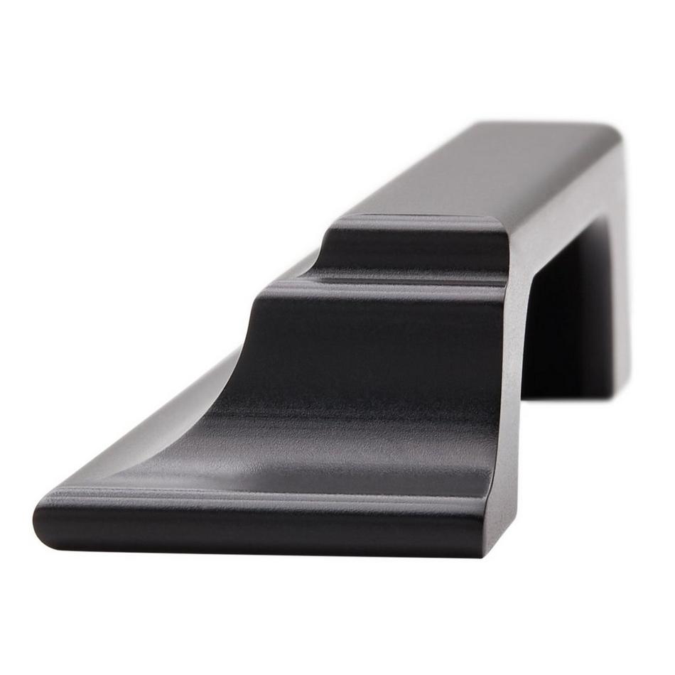 5-1/16" Gilderoy Cup Pull - Matte Black, , large image number 2