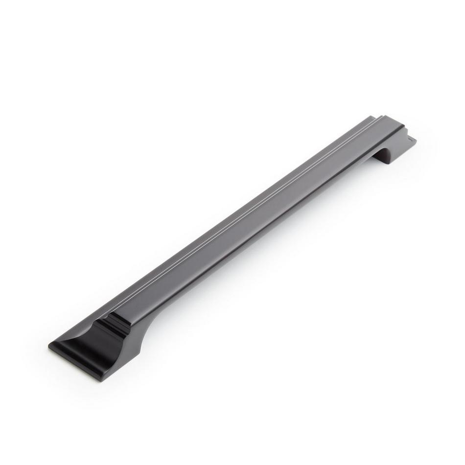 7-9/16" Gilderoy Cup Pull - Matte Black, , large image number 0