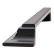 10-1/16" Gilderoy Oversized Cup Pull - Matte Black, , large image number 2