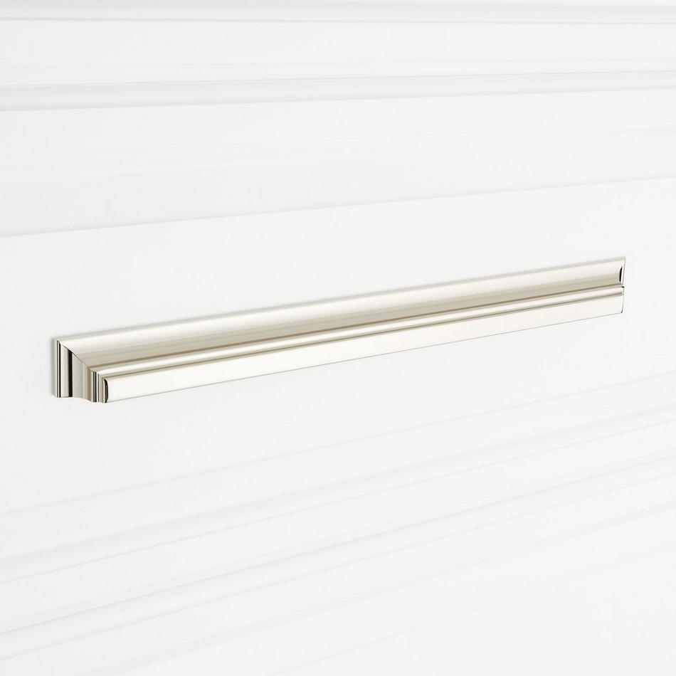 12-5/8" Gilderoy Oversized Cup Pull - Polished Nickel, , large image number 3