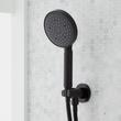 Lattimore Shower System with Rainfall Shower Head & Hand Shower - Matte Black, , large image number 3