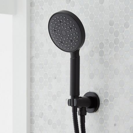 Lattimore Shower System with Rainfall Shower Head & Hand Shower
