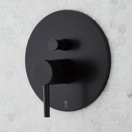 Lattimore Shower System with Rainfall Shower Head & Hand Shower