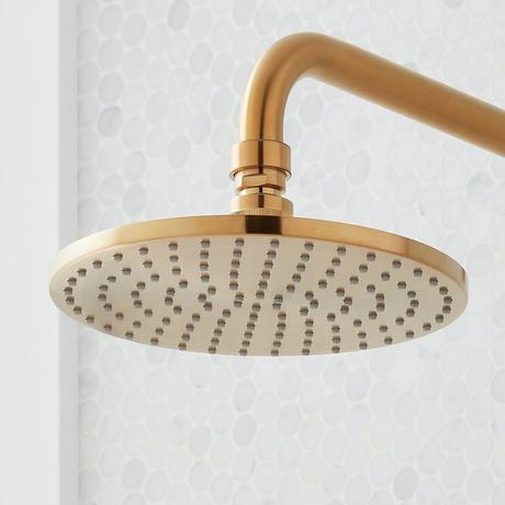 Lattimore Shower System with Rainfall Shower Head & Hand Shower