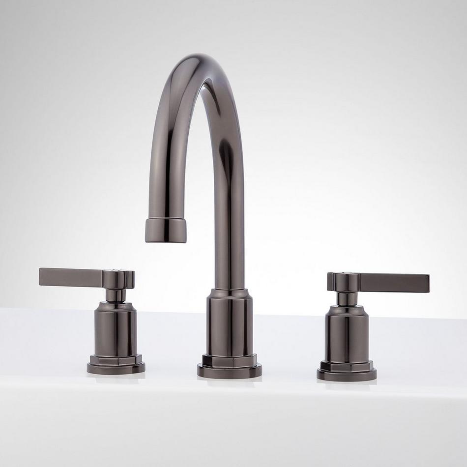 Greyfield 3-Hole Roman Tub Faucet and Valve - Gunmetal, , large image number 0