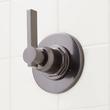Greyfield Thermostatic Shower System with Dual Showerheads and Hand Shower - Gunmetal, , large image number 2