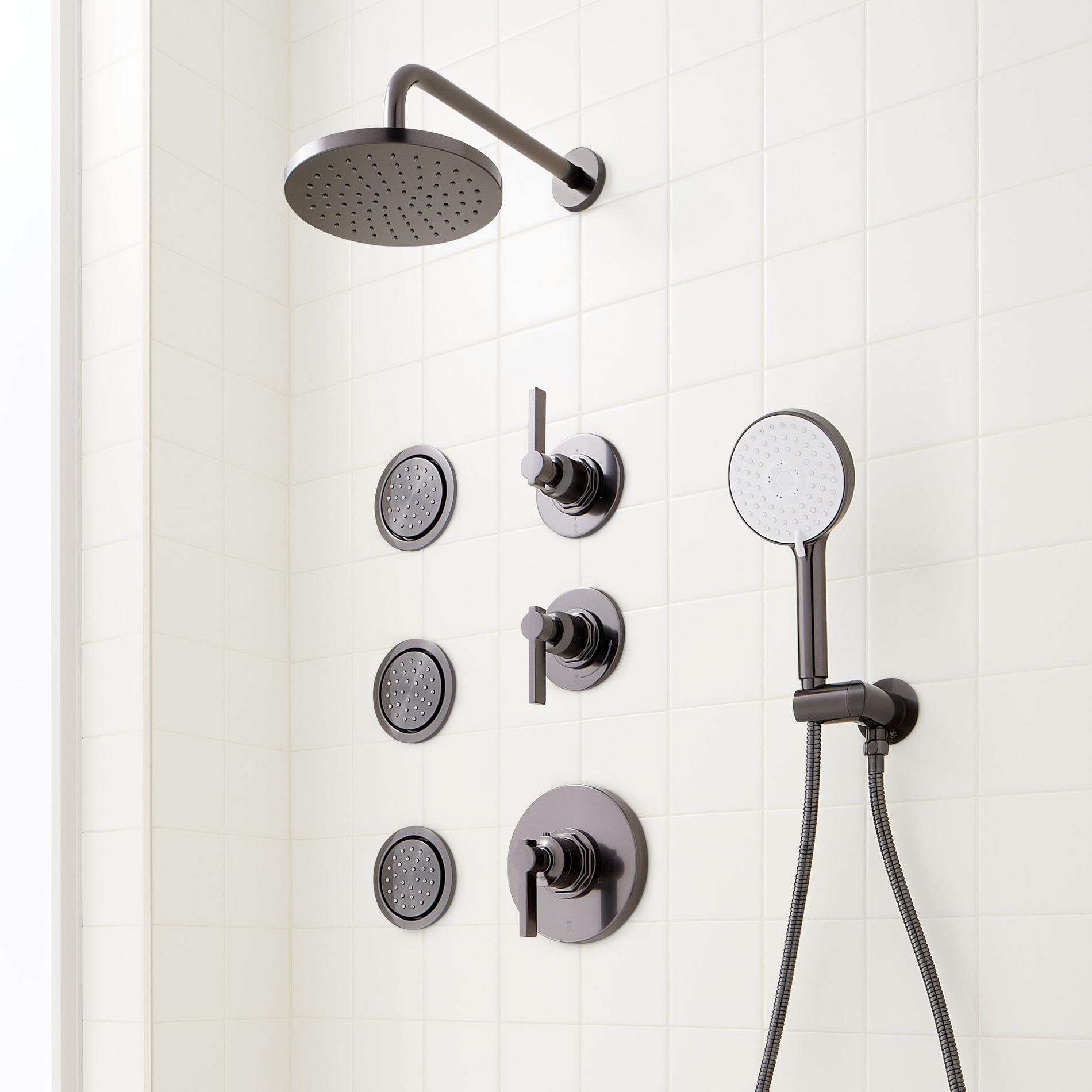 Shower Systems With Body Spraysnull