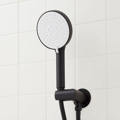 Greyfield Thermostatic Shower System with 3 Body Sprays and Hand Shower