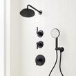 Greyfield Thermostatic Shower System with Hand Shower, , large image number 5