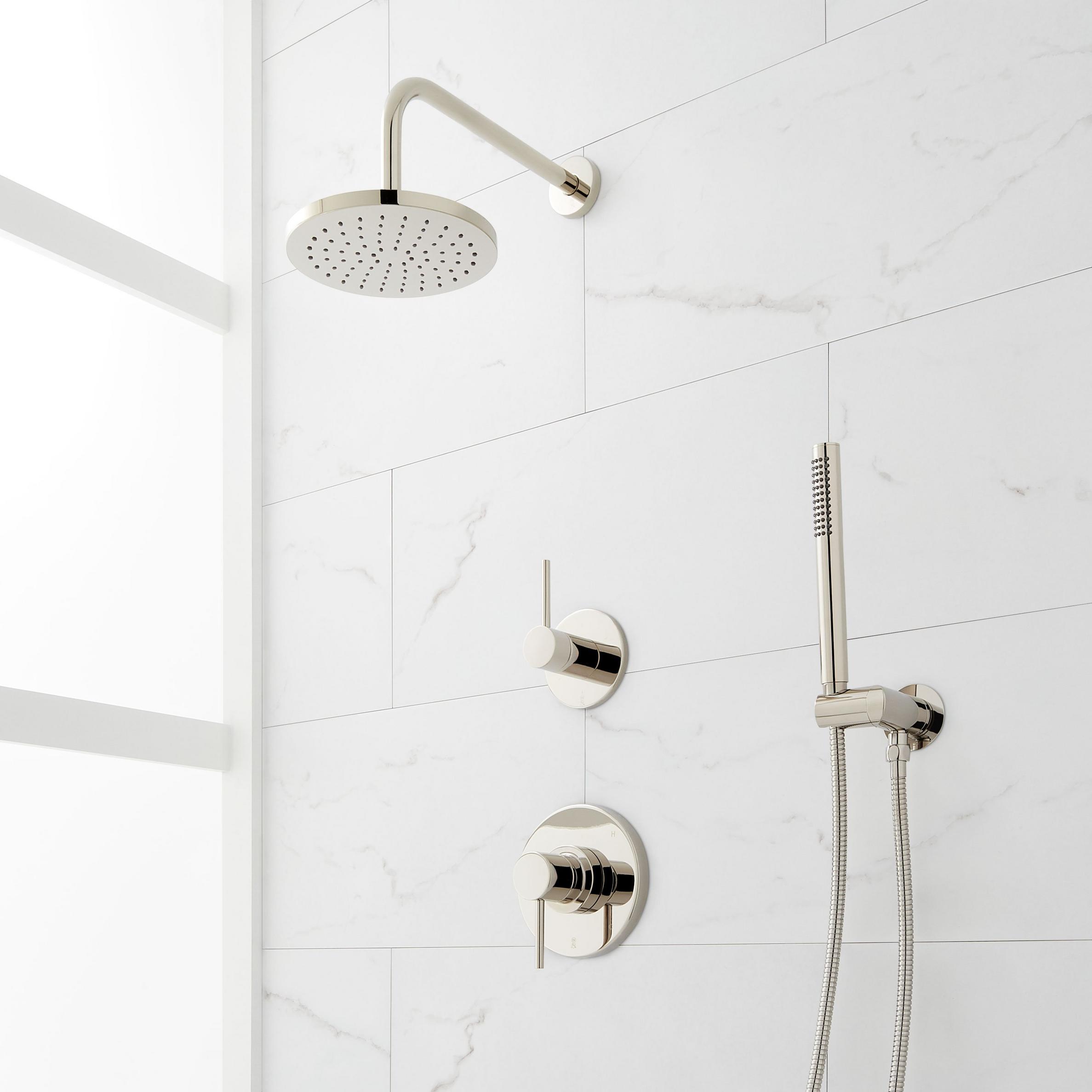 Lexia Pressure Balance Shower System with Hand Shower | Signature Hardware
