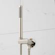 Lexia Thermostatic Shower System with Dual Showerheads and Hand Shower - Polished Nickel, , large image number 5