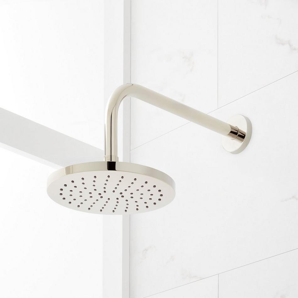 Lexia Thermostatic Shower System with Dual Showerheads and Hand Shower - Polished Nickel, , large image number 1