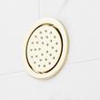 Lexia Thermostatic Shower System with 3 Body Sprays and Hand Shower - Polished Brass, , large image number 6