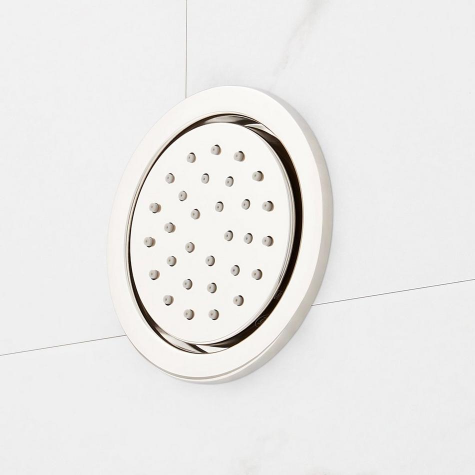 Lexia Thermostatic Shower System with 3 Body Sprays and Hand Shower - Polished Nickel, , large image number 6