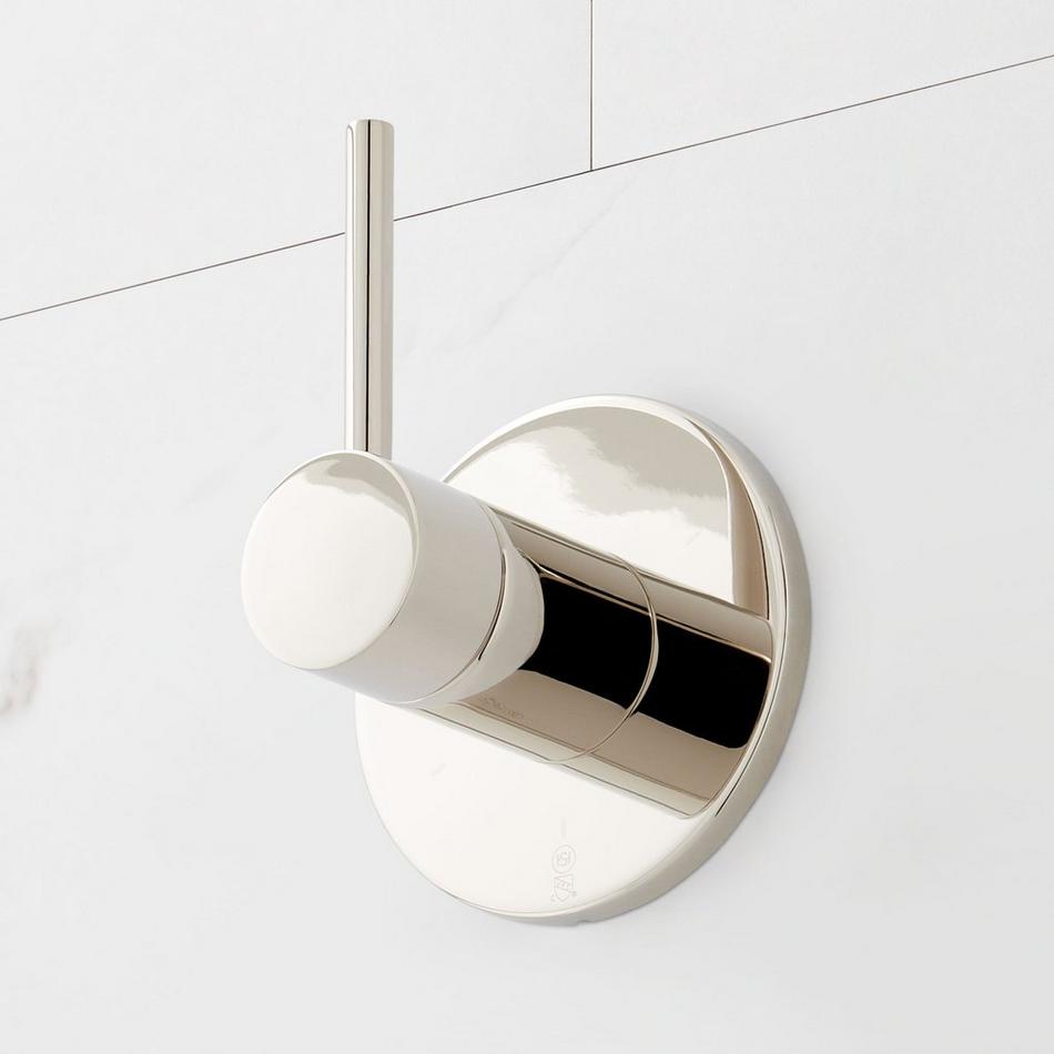 Lexia Thermostatic Shower System with 3 Body Sprays and Hand Shower - Polished Nickel, , large image number 2