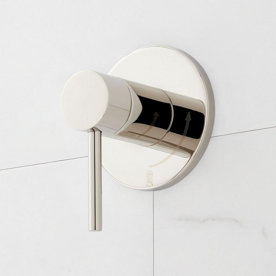 Lexia Thermostatic Shower System with 3 Body Sprays and Hand Shower - Polished Nickel, , large image number 3