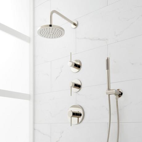 Lexia Thermostatic Shower System with Hand Shower