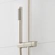 Lexia Thermostatic Shower System with Dual Showerheads, Slide Bar and Hand Shower - Polished Nickel, , large image number 5
