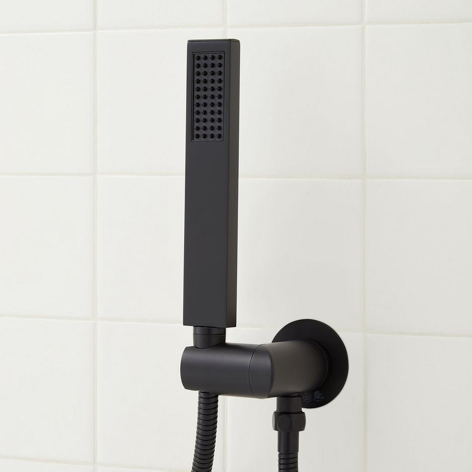 Vilamonte Pressure Balance Shower System with Hand Shower - Matte Black, , large image number 4