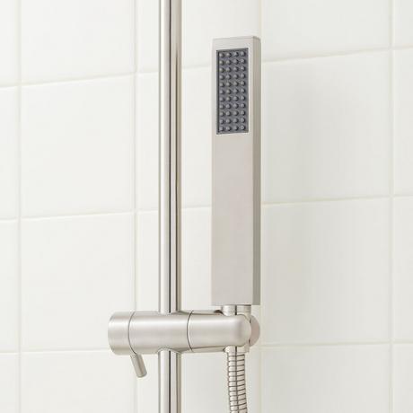 Vilamonte Pressure Balance Shower System with Slide Bar and Hand Shower