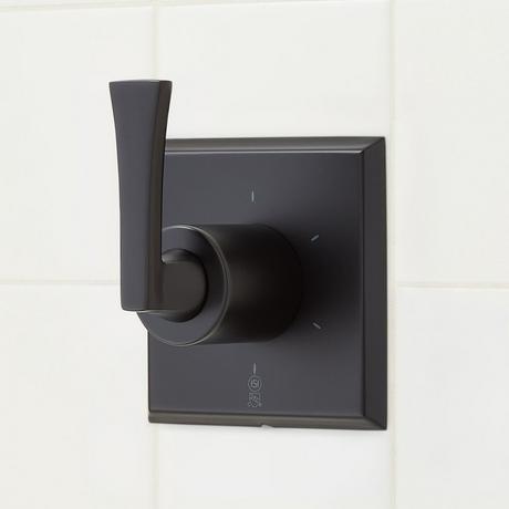 Vilamonte Pressure Balance Shower System with Slide Bar and Hand Shower